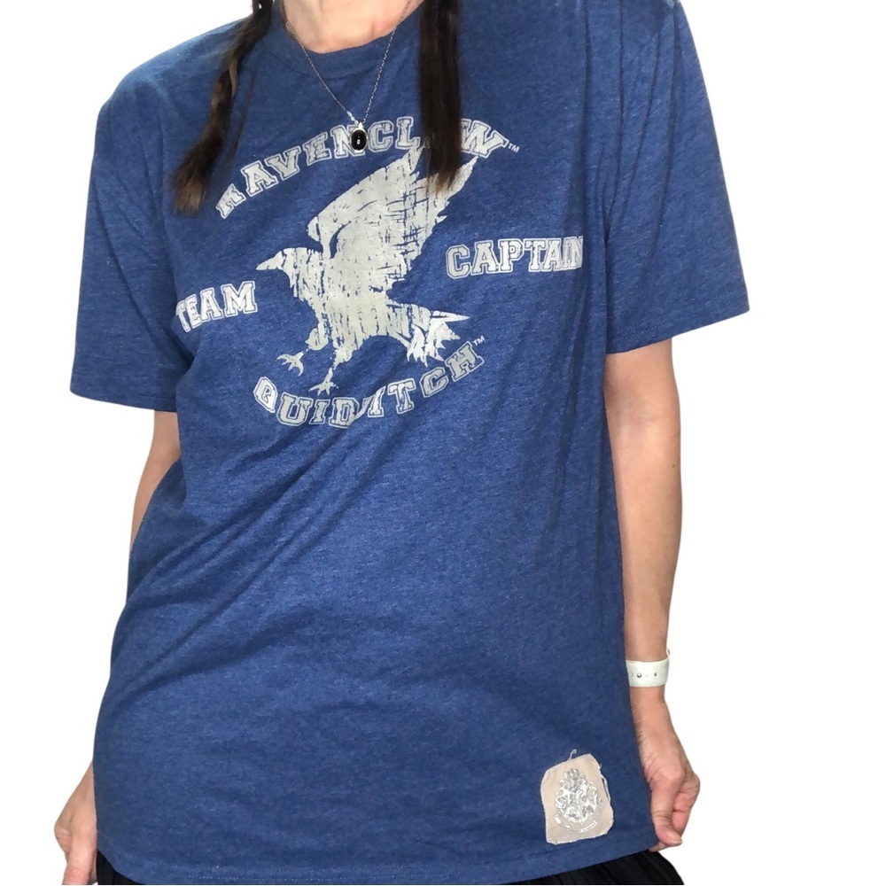 Universal Studios Harry Potter Ravenclaw T Shirt Tee Quidditch Sz M Adult Unisex